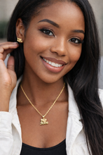 Load image into Gallery viewer, I Love Jesus  necklace &amp; earrings
