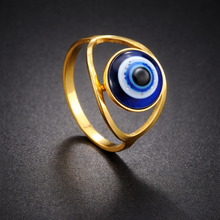 Load image into Gallery viewer, Evil eye ring
