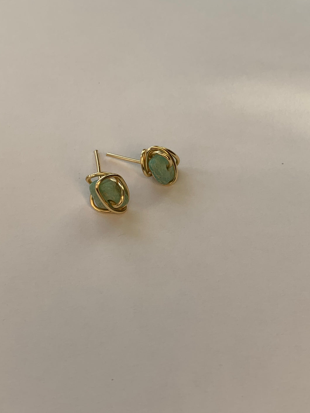 Studs (Amazonite)
