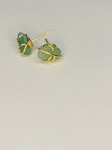 Studs (Aventurine)